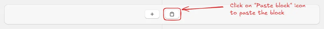 Paste Block